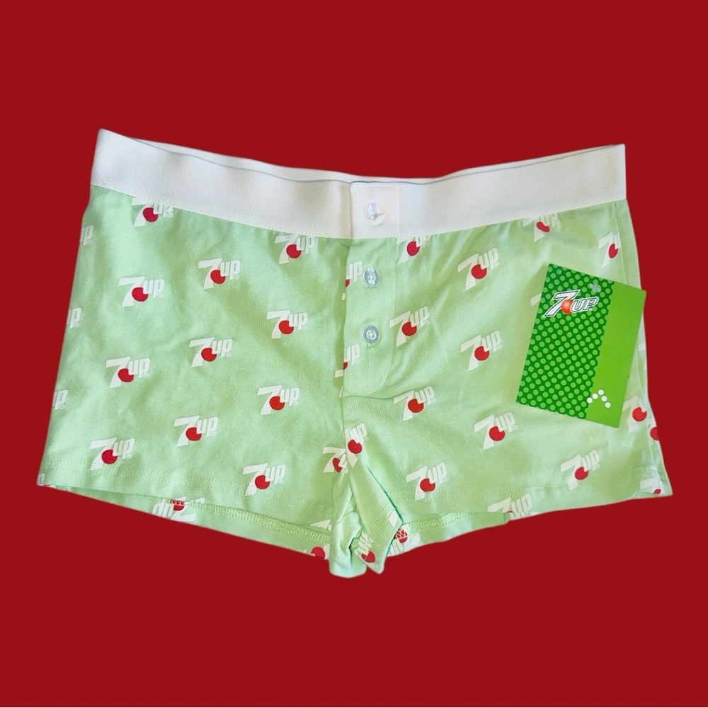 NWT Junior 7UP Sleep Shorts